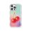 Funda YoungKit Wavy Silicone Blanc Cereza Compatible MagSafe iPhone 16 Pro Max