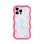 Funda Youngkit Wavy Silicone Rose Néon Compatible MagSafe pour iPhone 16 Pro Max