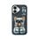 Custodia Nimmy Friends Little Rich Tycoon 3D Ricamata per iPhone 16
