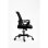 Sedia da ufficio Activejet ergonomica con seduta imbottita e schienale a rete