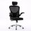 Silla de oficina ergonómica Topeshop Dory Negra malla