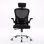 Silla de oficina ergonómica Topeshop Dory Negra malla