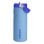 Taza de viaje Stanley The IceFlow Flip Straw 2.0 azul acero inoxidable 470 ml