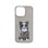 Capa Nimmy Friends Border Collie Bordada 3D Cinza para iPhone 16 Pro Max