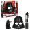 Figurine Hasbro Star Wars avec masque et sabre multicolore