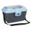 Transportín Rígido TRIXIE 39802 para Mascotas Pequeñas 2 kg Azul Gris