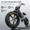 Vélo électrique Jansno X50 Puissance 1000W Autonomie 80 km