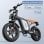 Velo electrique Jansno X60 Double moteur 750 W x 2
