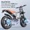 Velo electrique Jansno X60 Double moteur 750 W x 2