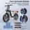 Velo electrique Jansno X60 Double moteur 750 W x 2