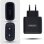 Cargador StarTech USB-C GaN 65W Portátil Negro
