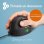 Rato R-Go Tools RGOHBRSWDBL com fio 2400 DPI preto ergonómico destro