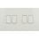 Interrupteur oscillant Schneider Electric GU1442WPW blanc acier inoxydable