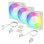Raffreddamento Aria Arctic 120mm BioniX P12 A-RGB 3 ventole bianche