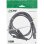 Cable de alimentación Y InLine 16633A con conector inclinado doble IEC-C13
