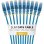 Cable de red StarTech Cat6 U/UTP Azul 10-Pack 1 m