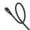 Cable Lightning a USB Baseus 1 m Negro