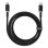 Cable USB-C Baseus Dura Series Carga Rápida 2 m USB 2.0 Negro/Dorado