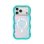 Cover YoungKit Wavy Silicone Blu Glacier Compatibile MagSafe per iPhone 17 Pro Max