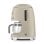 Cafetière à filtre Smeg DCF02MLMEU Beige 1,4 L 10 Tasses avec régulateur d'arôme