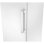 Frigorífico Uma Porta Siemens KS36NVWCG Total No frost 186 cm 402 L C Branco WiFi