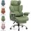 Gtplayer Gaming Chair With Spring Lumbar Support, Footrest, 180kg - Green