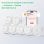 Detetor de Fumo Inteligente IMOU ZSM1 Kit-EU-6 Zigbee Wi-Fi Gateway