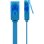 Cable reseau Goobay 96306 Cat6a UTP 1 m Bleu