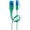Cable Goobay 96308 Cat6a UTP 1 m verde