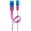 Cable de red Goobay 96320 2 m Cat6a U/UTP RJ-45 Magenta