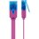 Cable de red Goobay 96320 2 m Cat6a U/UTP RJ-45 Magenta