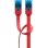 Cable Goobay 96300 Cat6 UTP RJ-45 Rouge 0,5 m