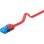 Cable Goobay 96300 Cat6 UTP RJ-45 Rouge 0,5 m