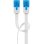 Cavo Goobay 96325 Cat6a U/UTP RJ-45 2 m Bianco