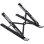 Suporte portátil Bluestork NB-HOLD-ON Alumínio dobrável 15,6 polegadas