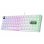 Teclado The G-Lab Keyz Hydrogen membrana compacto retroiluminado RGB AZERTY francés