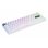 Teclado The G-Lab Keyz Hydrogen membrana compacto retroiluminado RGB AZERTY francés