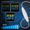 Luz LED Neón Decorativa Forever Eat Sleep Game Multicolor