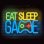 Luz LED Neón Decorativa Forever Eat Sleep Game Multicolor