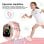Blackview Z40 Pro GPS 1,85'' Rose Tunique Contrôle parental Étanche IP68
