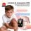 Blackview Z40 Pro GPS 1,85'' Rose Tunique Contrôle parental Étanche IP68
