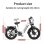 Bicicleta eletrica Nathaniel SYR08 Twin Motor 1000W 48V 20Ah 20 polegadas