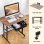 Bureau GTPLAYER Table Gaming Elevable 80x50 Tiroirs Roues
