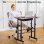 Bureau GTPLAYER Table Gaming Elevable 80x50 Tiroirs Roues