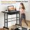 Bureau GTPLAYER Gaming Elevable 80x50 Tiroirs Roues Noir