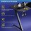 GTPLAYER Gaming Tisch 120x60 USB LED**