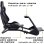 Cockpit de simracing Indeca Summum Racer GTR con asiento ajustable y soportes universales