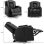 Sillón Para Tv Relax Con Función Reclinable Y Led, Sillón Ajustable Eléctrico Hasta 150kg Con Masaje Para Salón Dormitorio Home Cinema - Negro