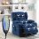 Sillón Relax Con Asistencia De Elevación Y Masaje, Superficie De Tela, Sillón Eléctrico Para Tv Con Función Reclinable - Tela Azul