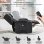 Sillón Relax Con Asistencia De Elevación Y Masaje, Superficie De Tela, Sillón Eléctrico Para Tv Con Función Reclinable - Tela Gris